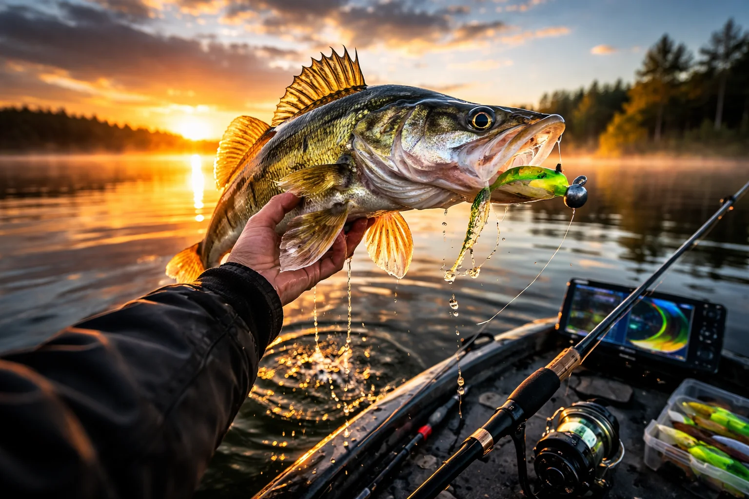 Vertikalfiskeri efter sandart: Teknikken der giver fangst